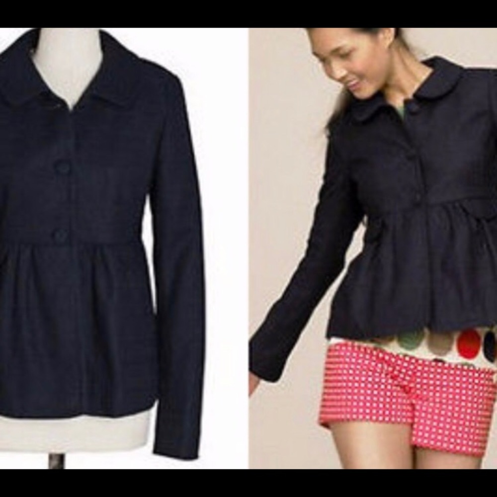 J.Crew size 2 Jean blazer